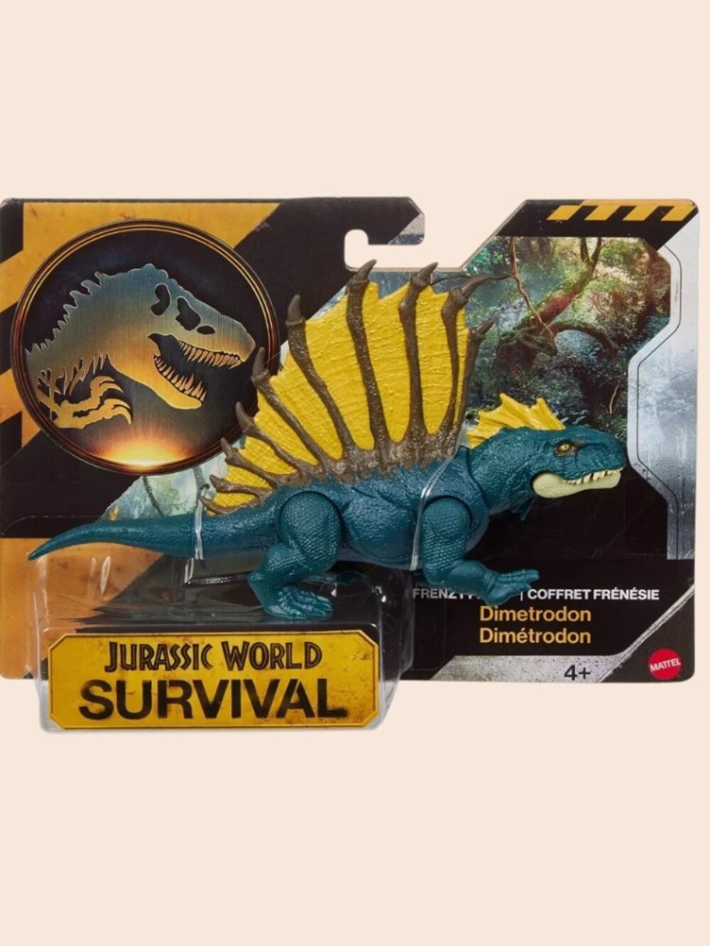 Jurassic World Frenzy Pack Dimetrodon Dinosaur Figure,